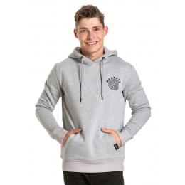 Pánská mikina Meatfly Pizza Hoodie 2022 Grey Heather