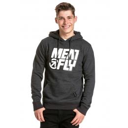 Pánská mikina Meatfly Repash Hoodie 2022 Charcoal Heather