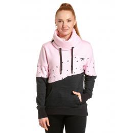 Dámská mikina MEATFLY Anesa 2022 Pink black heather