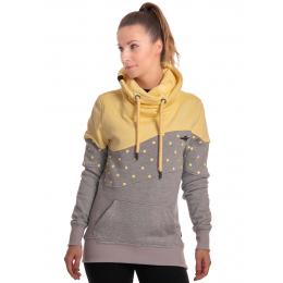 Dámská mikina MEATFLY Anesa 2022 Vanilla grey heather