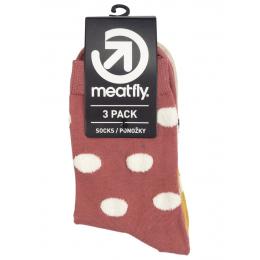 Ponožky Meatfly Lexy Triple Pack 2023