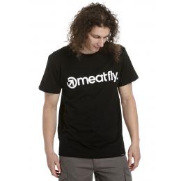 Tričko Meatfly Logo 2023 Black