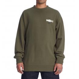 pánská mikina DC Trust US Crewneck 2022 IVY GREEN (crb0)