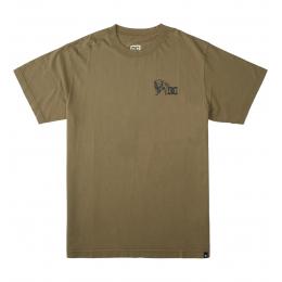 pánské triko DC Watch Dog Tee 2022 IVY GREEN ENZYME WASH (crbw)