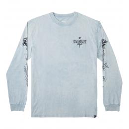 pánské triko DC Dbl or nothing 2022 Faded denim