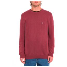 pánský svetr Volcom Uperstand Sweater 25/26 Merlot