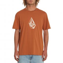 pánské tričko Volcom Volturb Bsc Sst 2022 Mocha