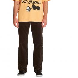 pánské kalhoty Volcom Solver 5 Pocket Cord 2022 Rinsed Black