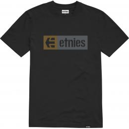 pánské triko Etnies New Box Tee 2022 Black/Gum