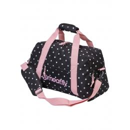cestovní taška Meatfly Mavis Duffle Bag 2022 Black Dots
