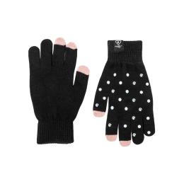 pletené rukavice Meatfly Boyd Gloves 2022 Black Dots