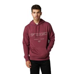 pánská mikina Fox Fixated PO Fleece 2022 Dark Maroon