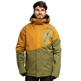 pánská zimní bunda Meatfly Bang Premium Jacket 2022 Wood/Green