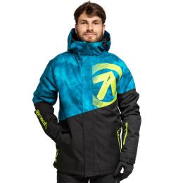 pánská zimní bunda Meatfly Bang Jacket 2022 Mountains Blue/Black