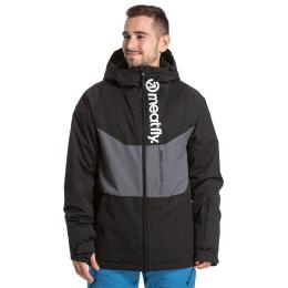 pánská zimní bunda Meatfly Hoax Premium Jacket 2022 Dark Grey/Black