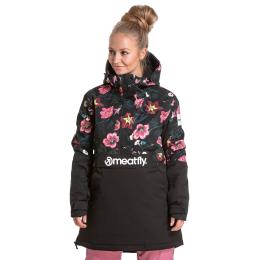 dámská zimní bunda Meatfly Aiko Premium Jacket 2022 Hibiscus/Black