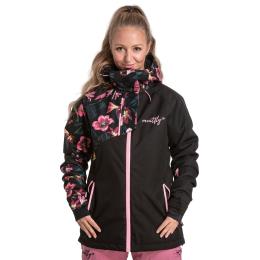dámská zimní bunda Meatfly Deborah Jacket 2022 Hibiscus Black