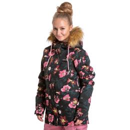 dámská zimní bunda Meatfly Athena Premium Jacket 2022 Hibiscus Black