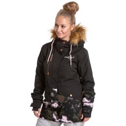 dámská zimní bunda Meatfly Athena Premium Jacket 2022 Storm Camo Pink