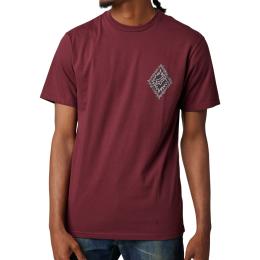pánské triko FOX Still in 2022 Dark Maroon