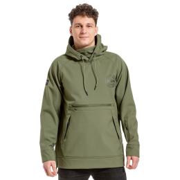 pánská jarní softshell bunda Meatfly Jax 2022 Olive