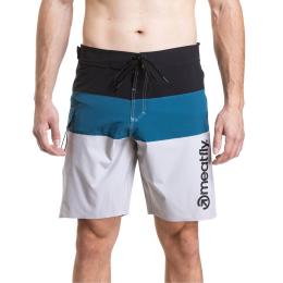 Pánské plavky Meatfly Mitch 202 6 Black / Quiet Gray / Smoky