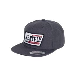 Kšiltovka Meatfly Hornet Snapback 2023 Racing Dark Grey