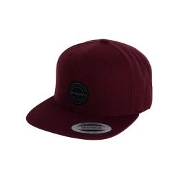 Kšiltovka Meatfly Hornet Snapback 2023 Black Round/Maroon