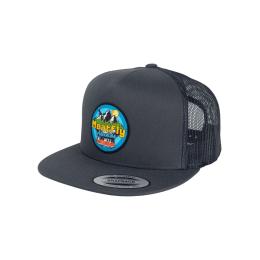 Kšiltovka Meatfly Thunderbolt Trucker 2023 Adventure Charcoal