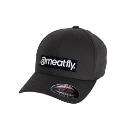 Kšiltovka Meatfly Raptor 2025 Dark Grey Logo
