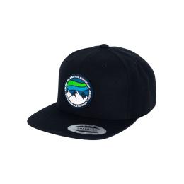 kšiltovka Meatfly Flanker Snapback 2025 Blue Mountain/Black