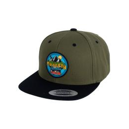 kšiltovka Meatfly Flanker Snapback 2025 Adventure Olive/Black