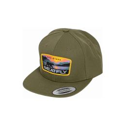 kšiltovka Meatfly Flanker Snapback 2025 Yellow Alaska/Buck