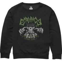 pánská mikina Emerica Shake Junt Skull Crewneck 2022 Black