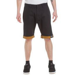 Pánské šortky Meatfly Barry 2023 Black/Camel