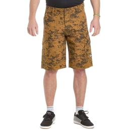 Pánské šortky Meatfly Icon 2023 Camel Binary Camo