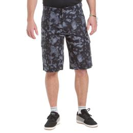 Pánské šortky Meatfly Icon 2023 Black Storm Camo