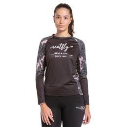 Dámský cyklo dres Meatfly Leah 2023 Storm Camo Pink/Black