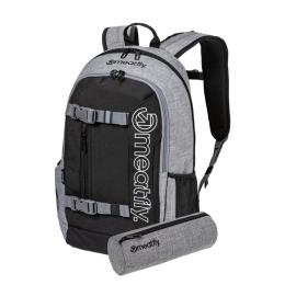 batoh Meatfly Basejumper Backpack 22L 2022 Grey Heather/Black