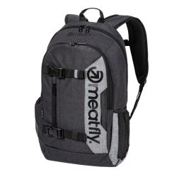 batoh Meatfly Basejumper Backpack 22L 2022 Charcoal Heather/Grey Heather