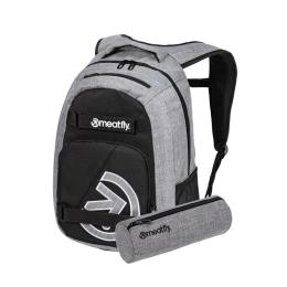 batoh Meatfly Exile Backpack 24L 2022 Black/Grey Heather