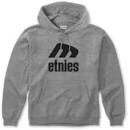 Mikina Etnies Classic Icon Hoodie 25/26 Grey/Black