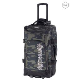 cestovní taška Meatfly Contin Trolley Bag 100L 23/24 Rampage Camo