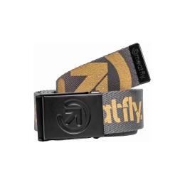 pásek Meatfly Corridor Belt 23/24 Dark Grey/Gold