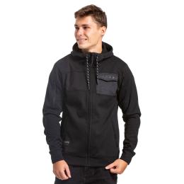 pánská technická mikina Meatfly Josh Hoodie 23/24 Black