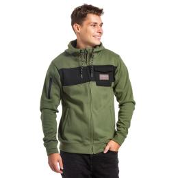 pánská technická mikina Meatfly Josh Hoodie 23/24 Olive