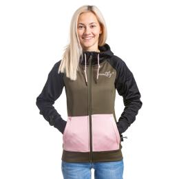 dámská technická mikina Meatfly Alisha Hoodie 23/24 Olive/Black