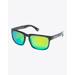 Sluneční polarizační brýle Meatfly Gammy 2023 Black Glossy/Green
