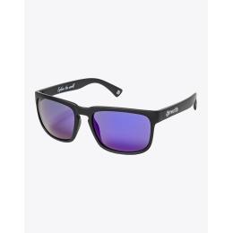 Sluneční polarizační brýle Meatfly Gammy 2023 Black Matt/Purple