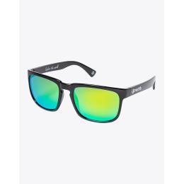 Sluneční polarizační brýle Meatfly Gammy 2025 Black Glossy/Green